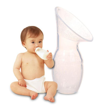 Silicone Breastfeeding Manual Nursing Strong Suction Reliever Breast Pumps Feeding Milk Bottle Sucking